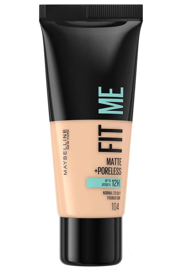 MAYBELLINE FIT ME Mattifying Face Foundation - 104 SOFT IVORY 30ml
