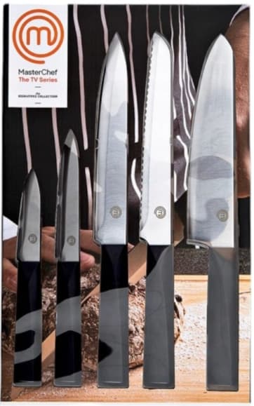 Sæt med 5 Masterchef køkkenknive