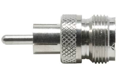 UHF-stik/RCA-stikadapter