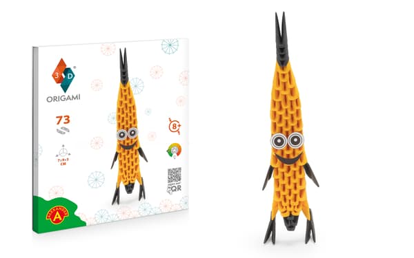 Origami 3d. Banaani