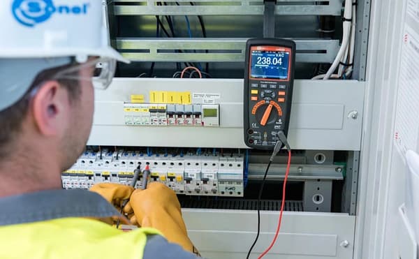 SONEL CMM-60 Avancerad Industriell Multimeter + Kablar Probadapter