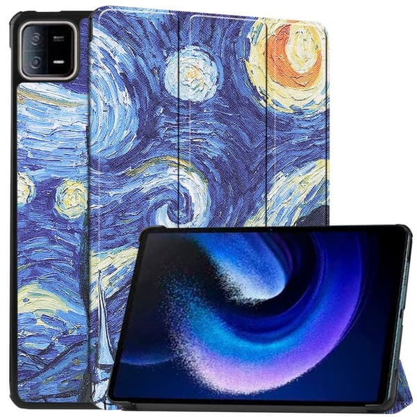 Fodral till Xiaomi Pad 6 / 6 Pro, Smartcase, oljemålning