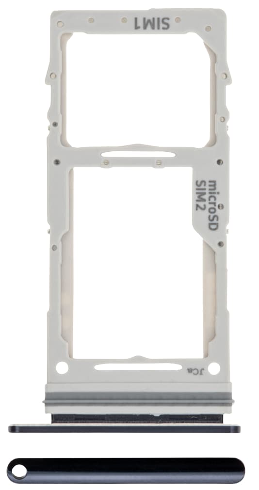 SIM-kortbakke til Samsung Galaxy Note 10 Lite, sort