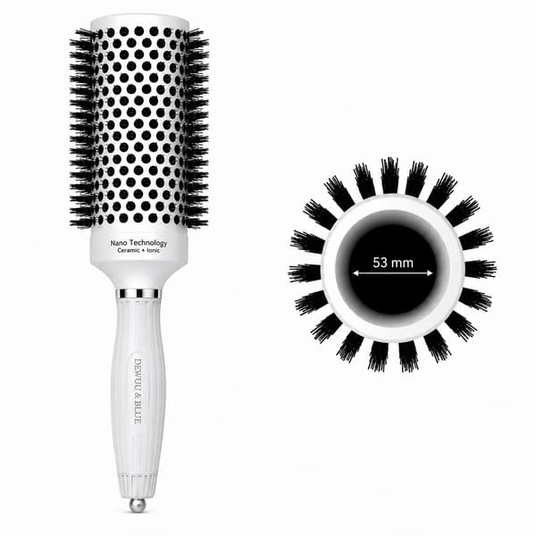 Keramisk termisk stylingbørste med ionisering 53 mm NANO techno