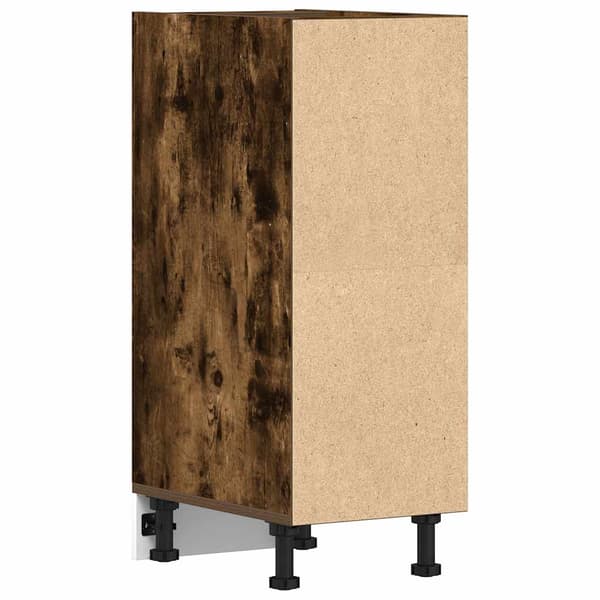 vidaXL underskab røget eg 30x44,5x81,5 cm limet træ