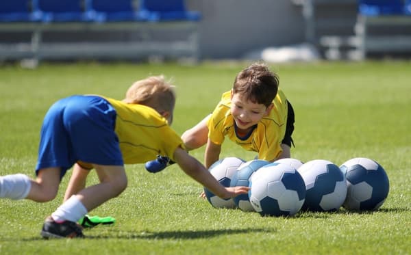 Blød skumbold til børn i alderen 3 til 7 år.