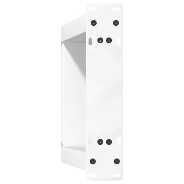 vidaXL sofabordsben, 2 stk., hvide, 28x(42-43) cm, stål