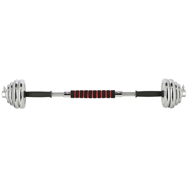 Håndvægte i forkromet etui 2x10kg STC21 HMS