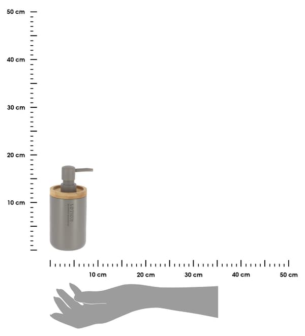 Loudis grå tvålpump 280 ml