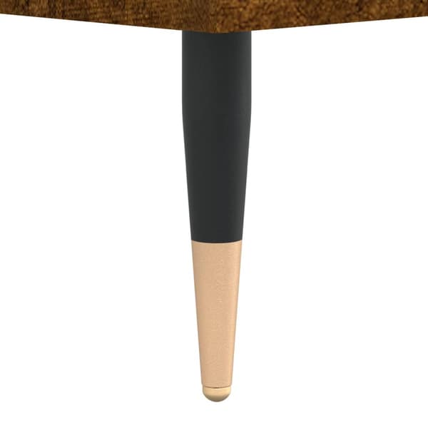 vidaXL kommode, røget eg, 60x35x70 cm, træbaseret materiale