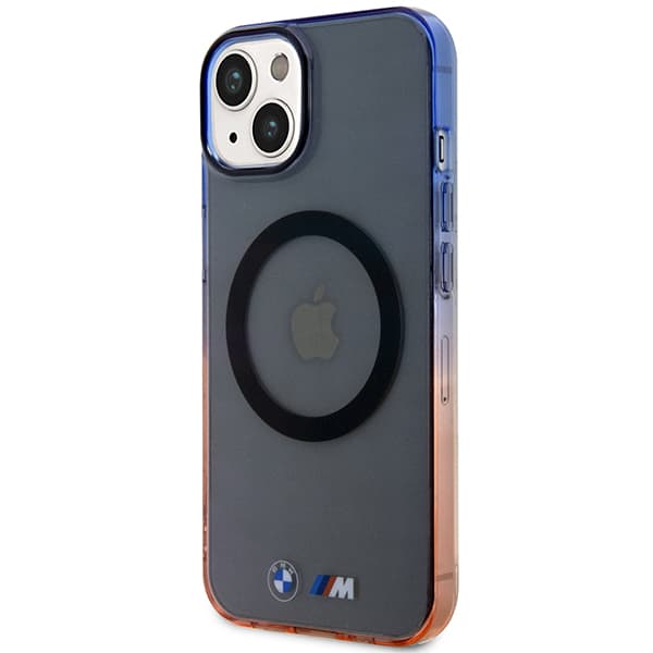 BMW Gradient Bumper MagSafe-skal till iPhone 14, grått