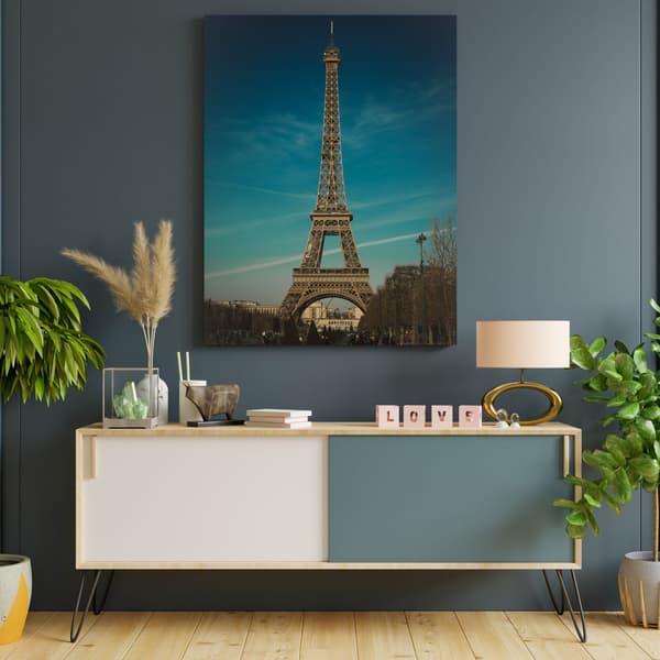 Canvastavla Arkitektur Eiffeltornet 70x120