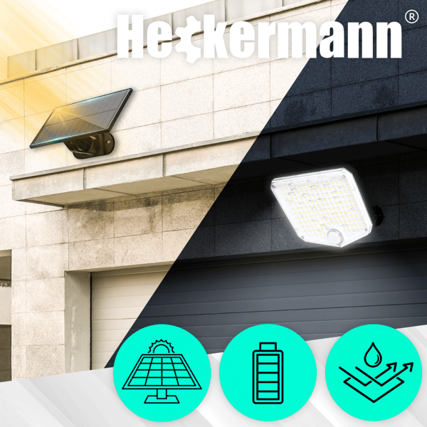 Heckermann TG-TY10401 udendørs solcellelampe