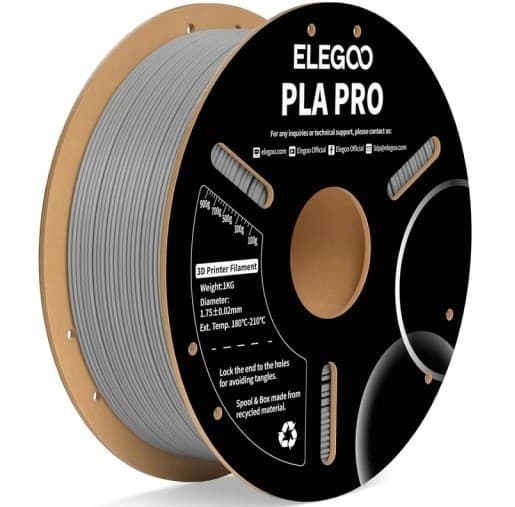 Elegoo PLA Pro harmaa filamentti 1kg