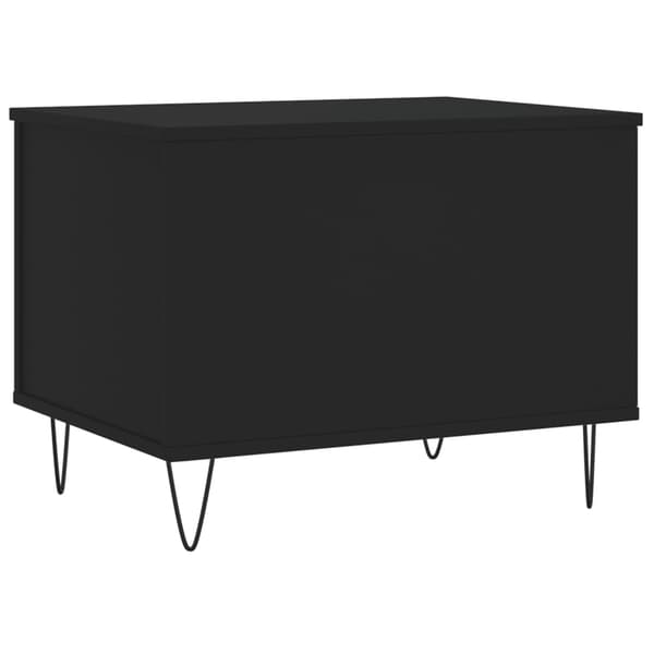 vidaXL sofabord, sort, 60x44,5x45 cm, træbaseret materiale