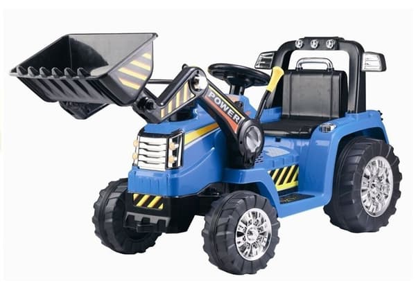 ZP1005 Batteridriven traktor blå