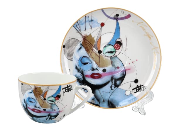 Frukostkopp - L. Jover, Marilyn Monroe (CARMANI)