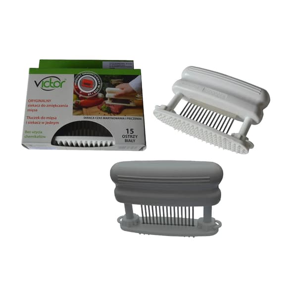Victor Mini Chef Kødmørner 15 blade - Bøfmørner hvid