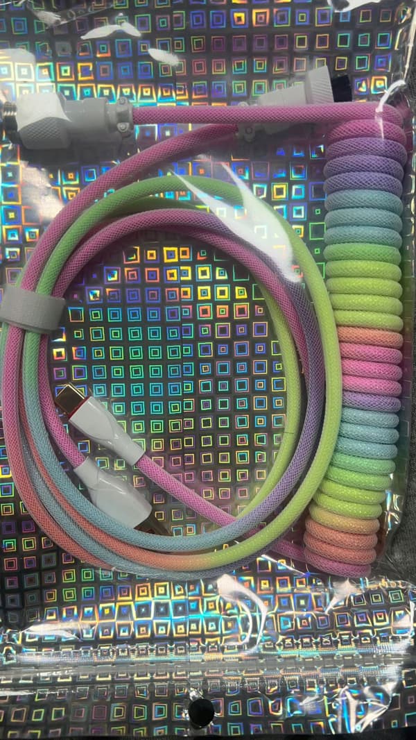 Aviator Coiled Cable Fade til mekanisk tastatur