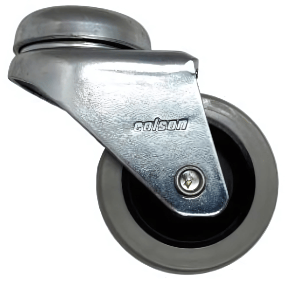 Dubbelt svänghjul, 50 mm, 100 kg, polyuretan