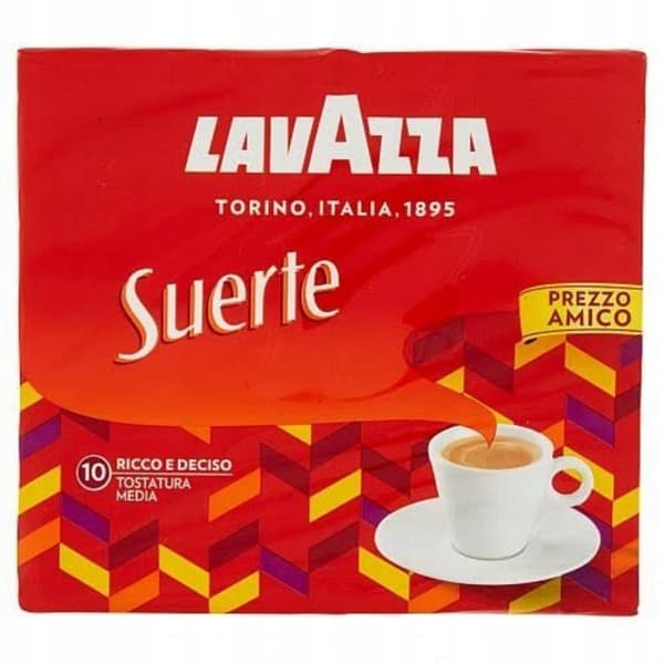 Lavazza Suerte malet kaffe 2x250g