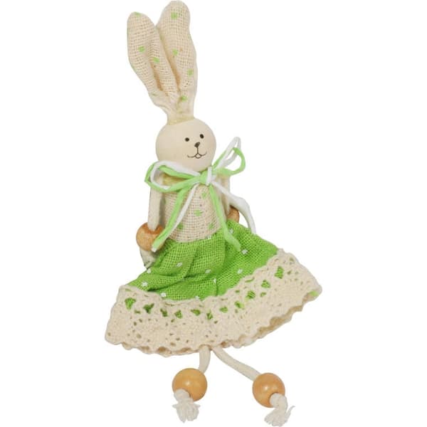 Hare påskhängare grönt