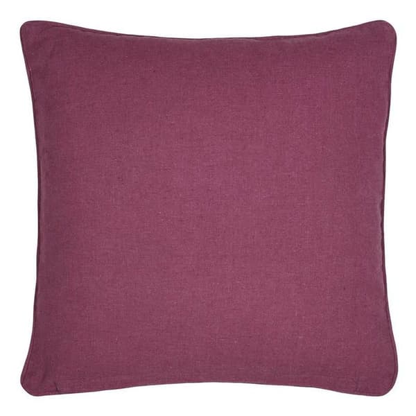EMMY kudde 40x40 cm vinröda växter