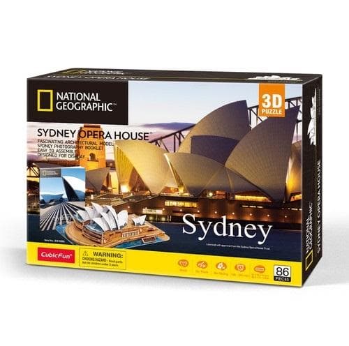 National Geographic Sydney 3D-palapeli