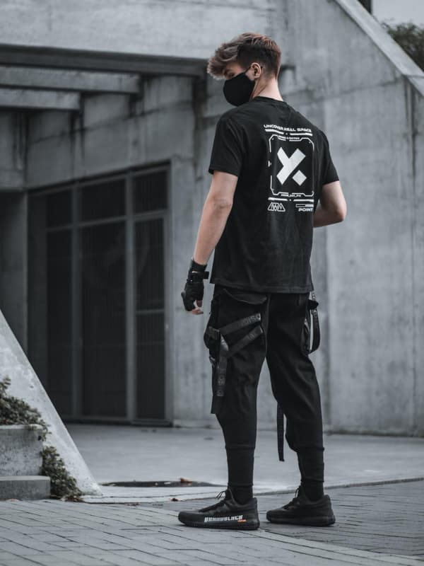 Point X Tech Kortærmet T-shirt Sort L