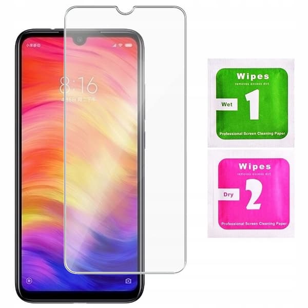 Härdat glas för Xiaomi Redmi Note 7 Skyddsglas 2.5D, 9H