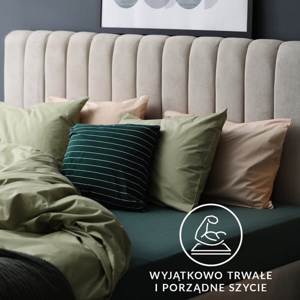 Dra-på-lakan 160x200 elastiskt JERSEY 100% BOMULL vit