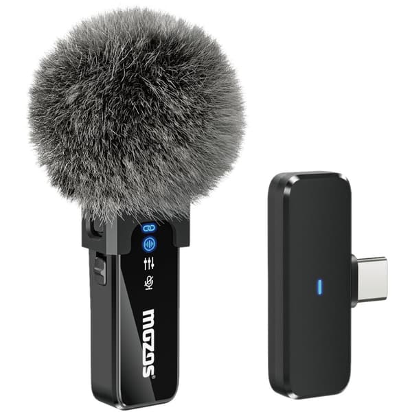 MOZOS MX2-SINGLE trådløs mikrofon 2.4 GHz til telefon