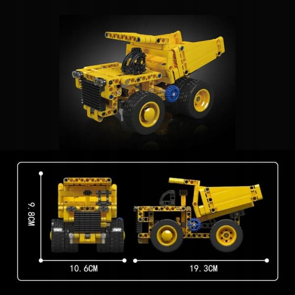 Tipper - Mould King 250-delte Technic-klodser
