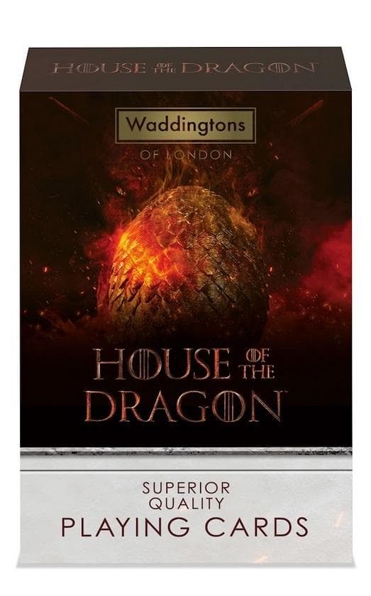 Waddingtons NO.1 Lohikäärmeiden talo. Korttipeli