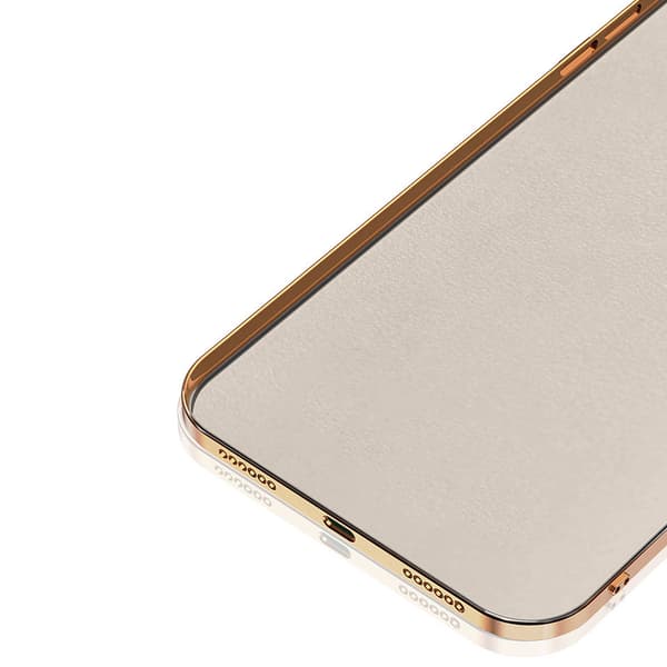 iPhone 13 Pro Max-skal, Electro Ring, Guld