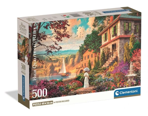 Puzzle 500 Viktoriaaninen rantakatu