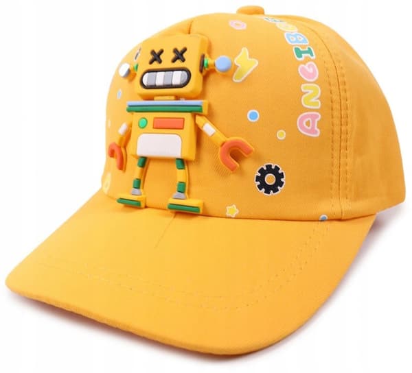 ROBOT 3D BASEBALL CAP GUL YO! 50/54 0,31 £