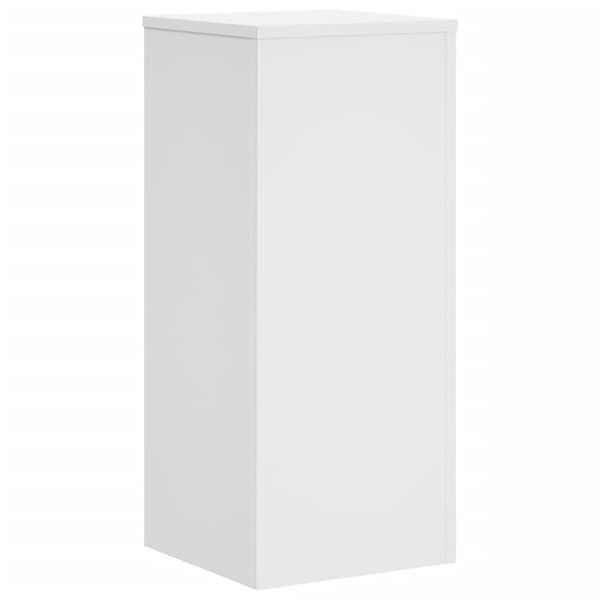 vidaXL urtepotteunderkopper, 2 stk., hvide, 30x30x70 cm