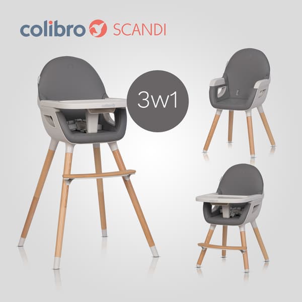 COLIBRO SCANDI ONYX foderstol