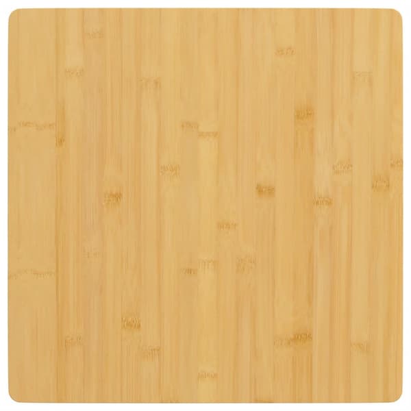 vidaXL bordplade, 50x50x2,5, bambus