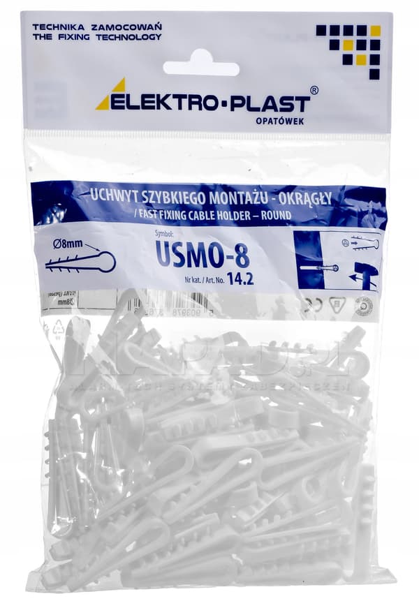 Snabbmonteringsfäste USMO-8 100 st