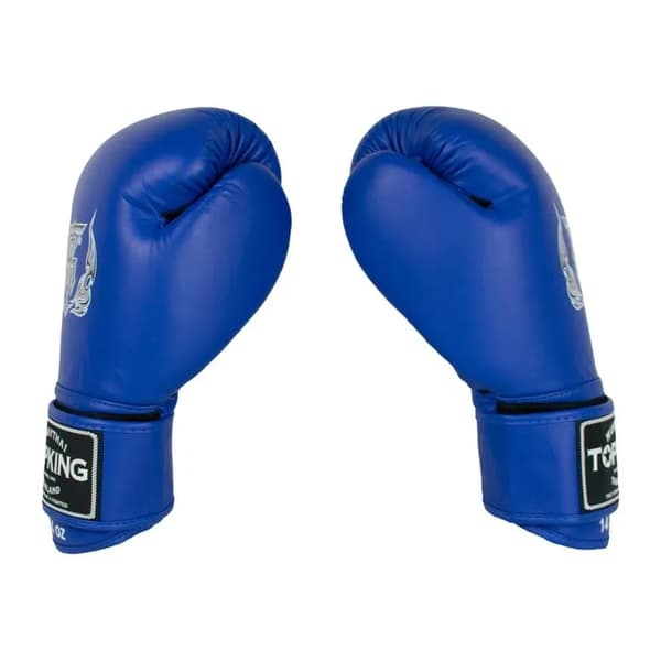 Top King Ultimate Muay Thai Boxningshandskar Blå 10OZ