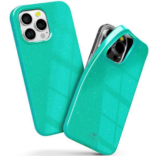 Mercury Jelly-cover til iPhone 14 Plus, Mintgrøn