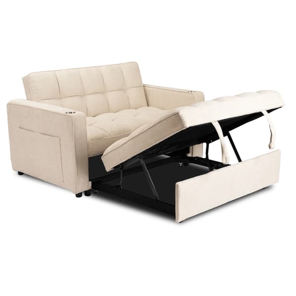ASTER Amerikansk Lænestol, Beige, Moderne