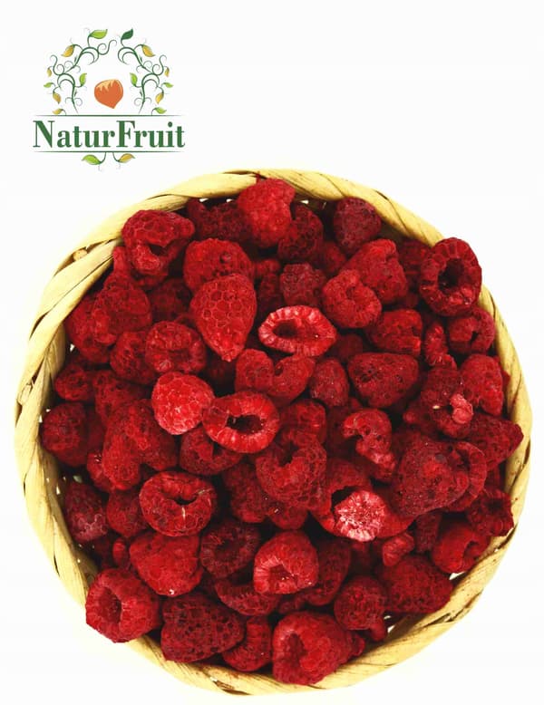 Frystorkad frukt HEL LÄCKER HALLON 50g