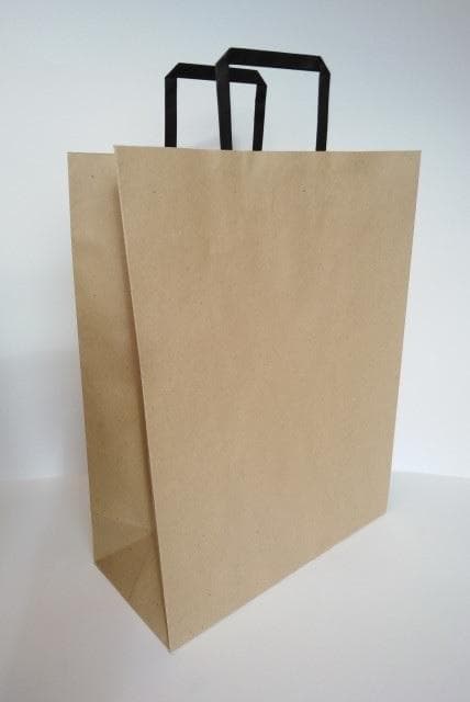 Slät KRAFT-påse 320x420x150 FRESH