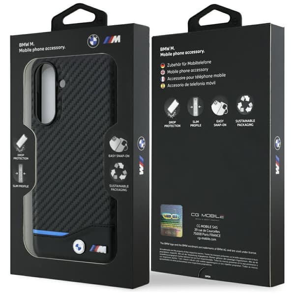BMW M Carbon-cover til Galaxy A56, sort