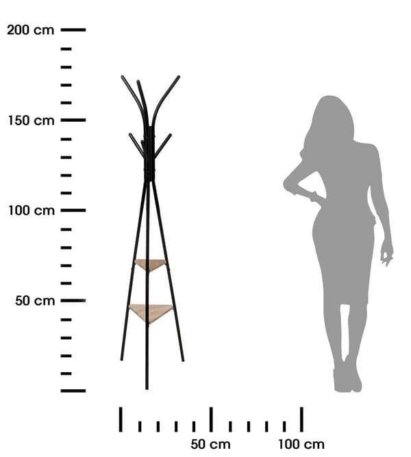 Jano-vaateteline 175 cm