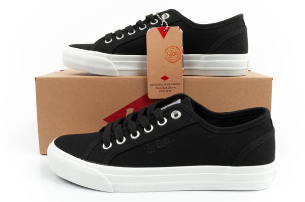 Lee Cooper Canvas Lady Sort [LCW-25-02-3337L] størrelse 38