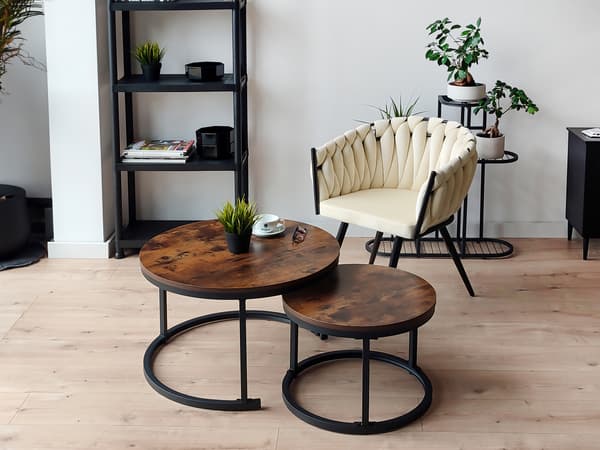 Sæt med to Galen Rustic loftborde